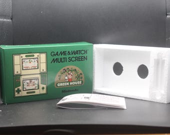 Nintendo Game & Watch Green House 箱付 動作品 Vintage Boxed Nintendo Game And Watch Greenhouse handheld