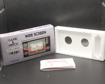 Turtle Bridge TL-28 Game & Watch Box, Manual and Tray - NO