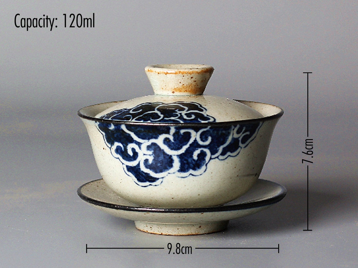 Ceramic Tureen Tea Cup Handmade Ceramic Tureen Chinese Etsy