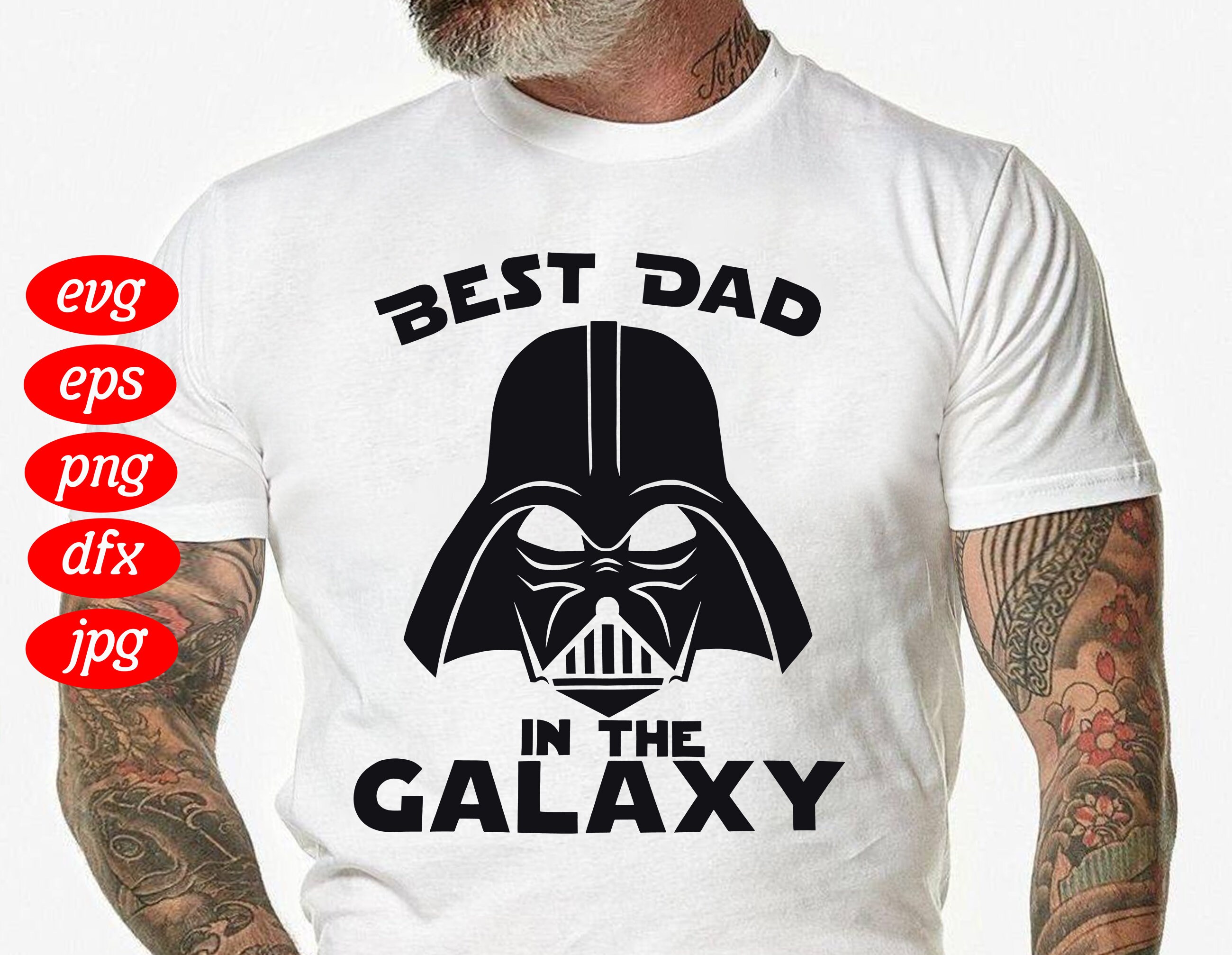 Daddy's Little Jedi SVG Father Day Svg Father Svg Dad | Etsy