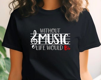 Music Lover Shirt for Music Teacher Gift, Music Symbols Shirt for Music Producer Gift, Music Festival Outfit, Country Music Shirt, Musician