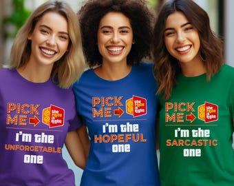 Custom Price is Right Group Shirt Funny, Pick Me Personalized Tee, Retro TV Game Show Shirt, Price is Right Live Contestant, Come On Down