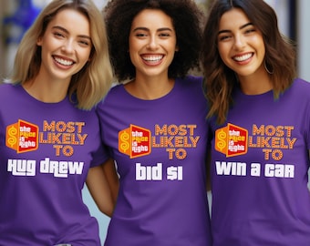 Custom Price is Right Group Shirt Funny, Most Likely To, Retro TV Game Show Shirt, Price is Right Live Contestant, Come On Down, Drew Carey