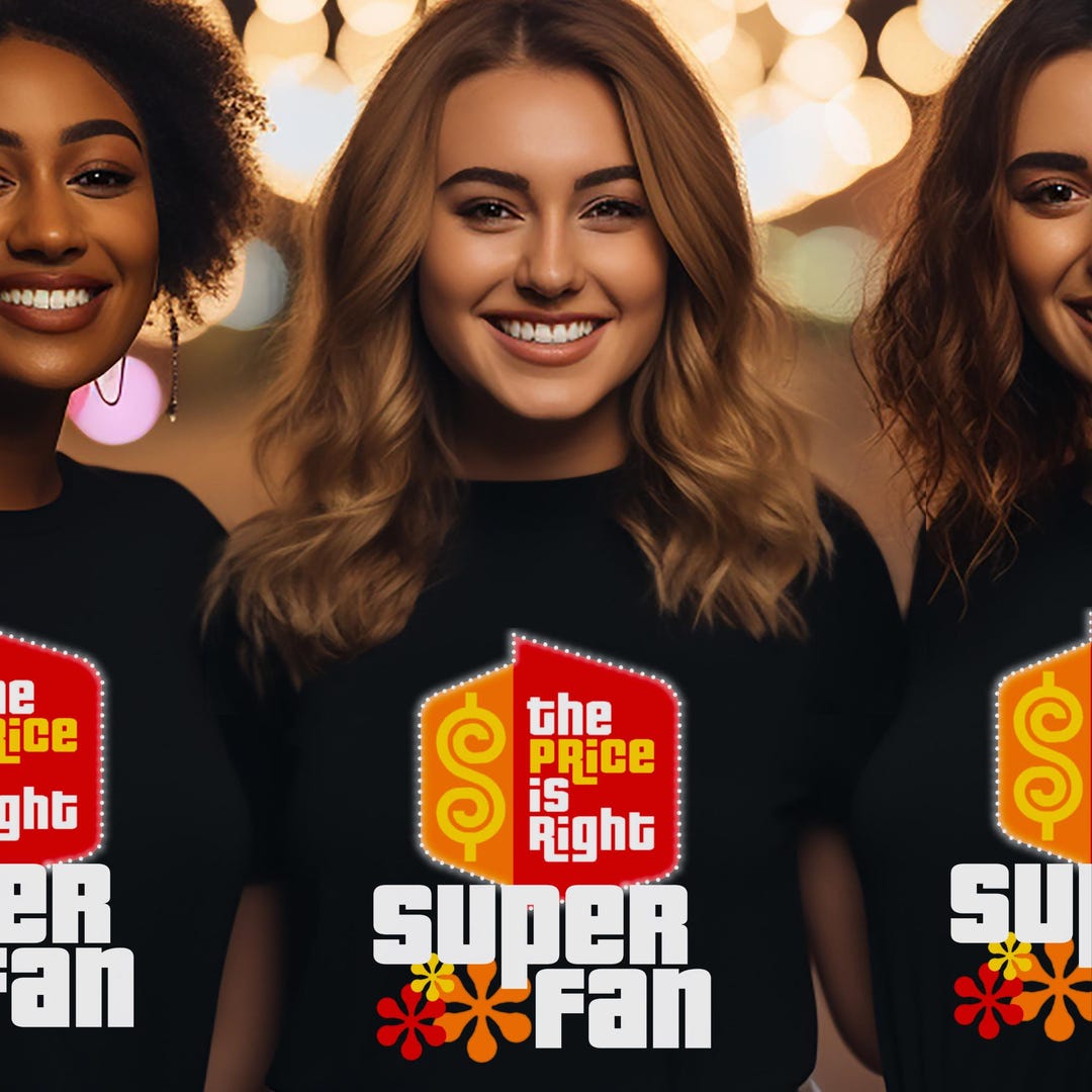 Price Is Right Shirt For Super Fan Retro Game Show T Shirt Live Il 1080xN.6314790469 Bqf5