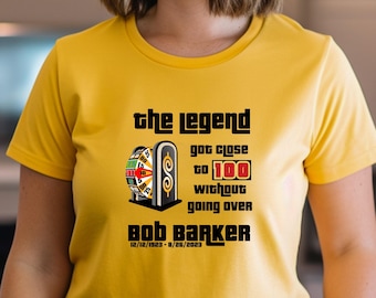 Bob Barker Shirt, Memorial Shirt, Price is Right Shirt, Game Show Shirt, Pick Me, Come On Down