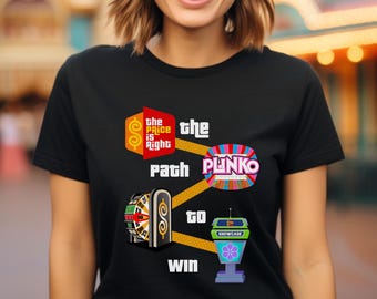 Price is Right Shirt for Super Fan, Retro Game Show T-Shirt, Live Contestant Tee, Come On Down Drew Carey Shirt, Pick Me Price is Right Tee