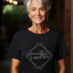 70th Birthday Shirt for Women, 70th Birthday Outfit, 70th Birthday Decorations, 70th Birthday Gift for Her