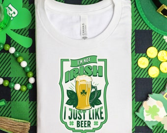 St Patricks Design Irish Themed Gifts, Funny St Patricks Beer Shirt, Irish Bar Shirt, Irish Gifts for St Patricks Day, Boys St Patricks Day