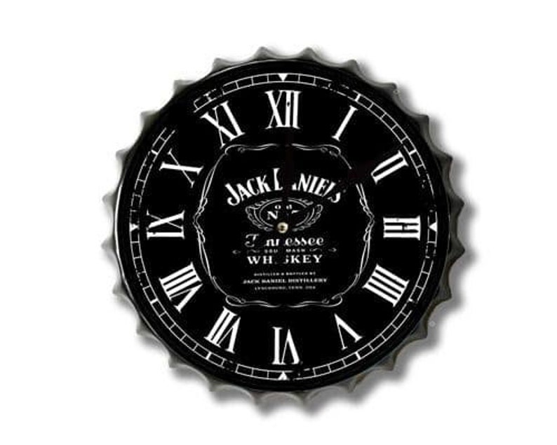 Retro Bottle Top Clocks 30 Cms Loads of Designs Distressed Etsy UK