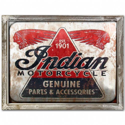 Indian Motorcycles Plaque - Etsy
