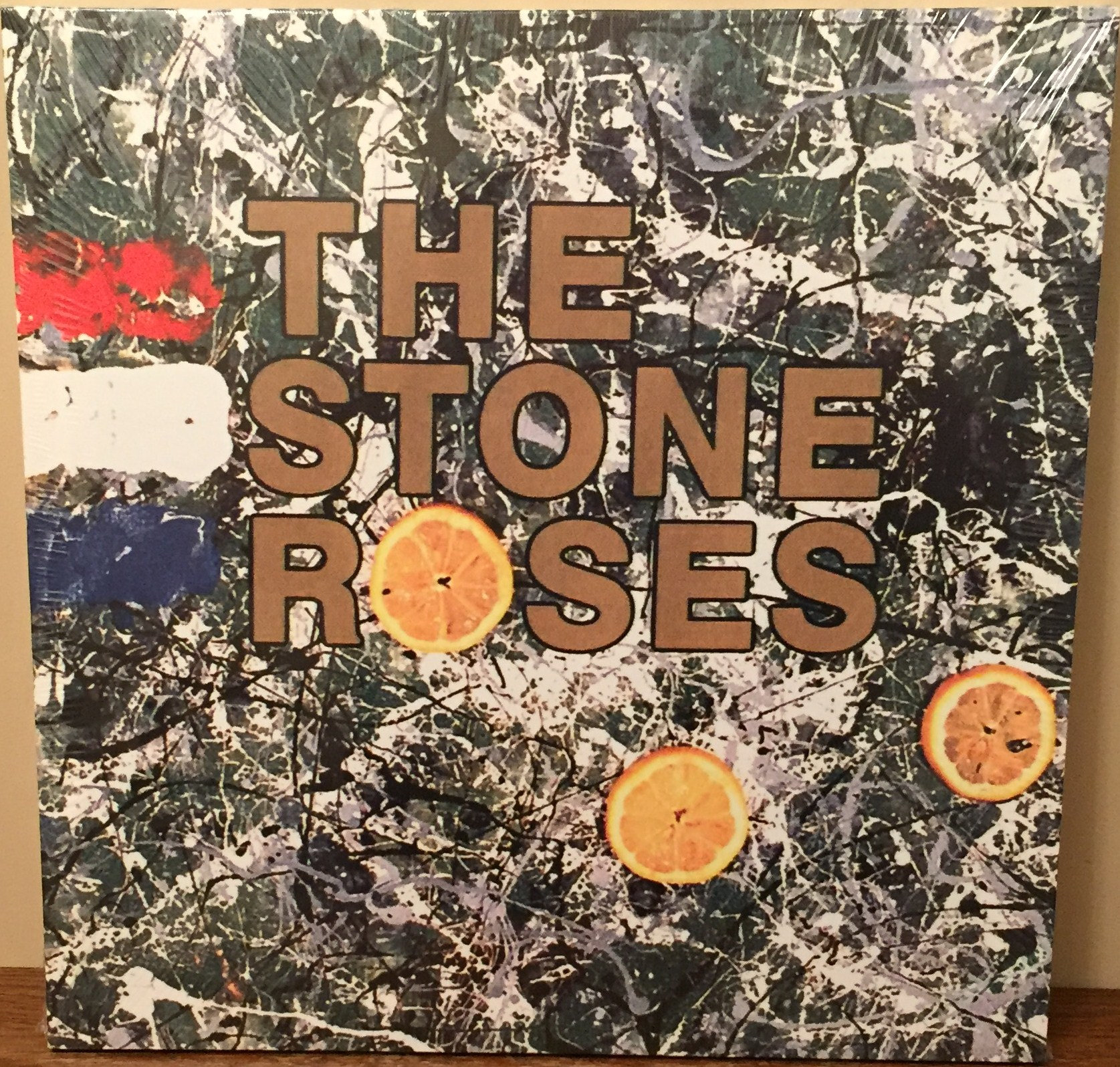 The Stone Roses 15 x 15 Canvas print on a wooden Etsy