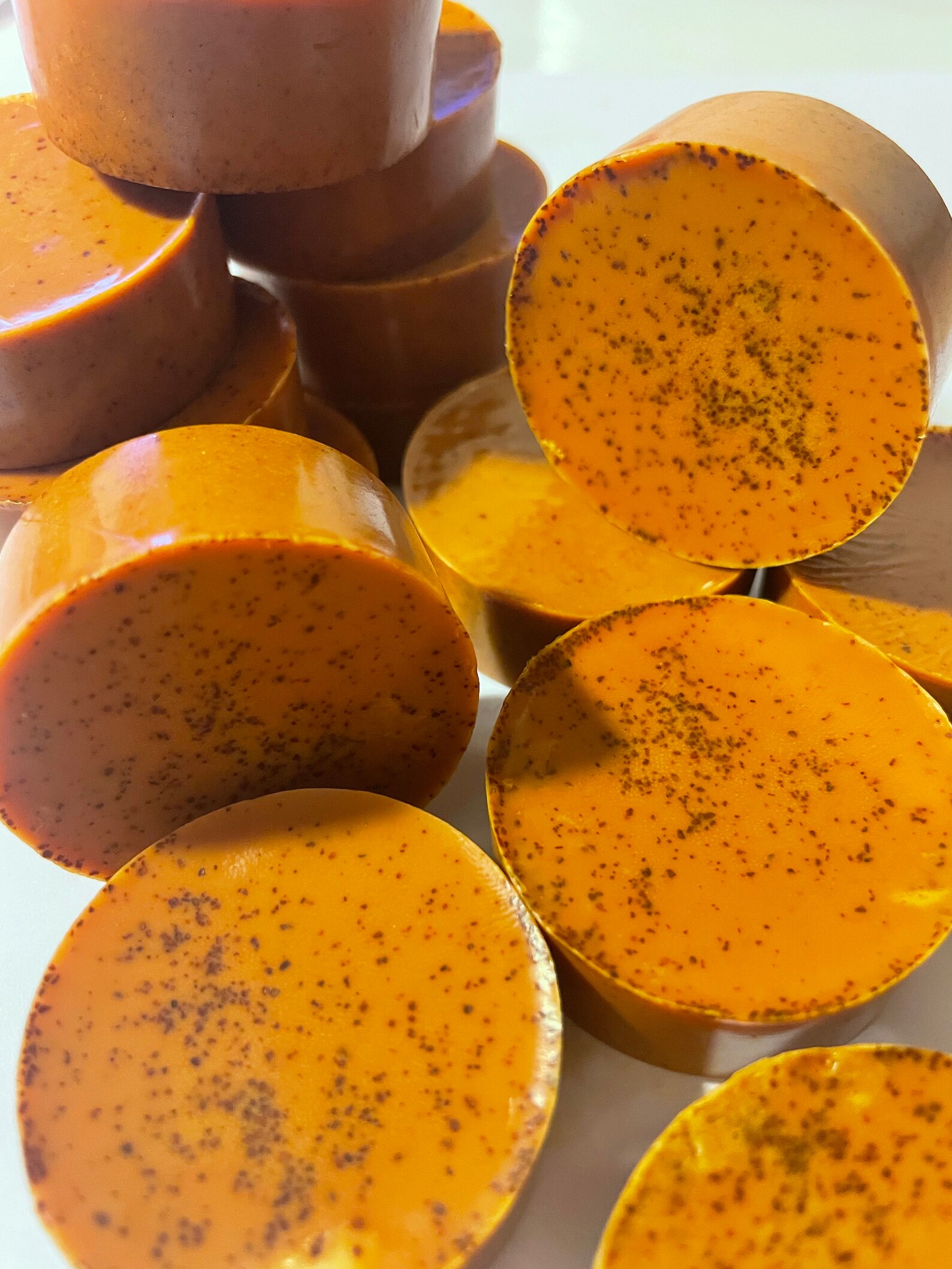 Sunrise Turmeric and Honey Soap 100 Natural Etsy