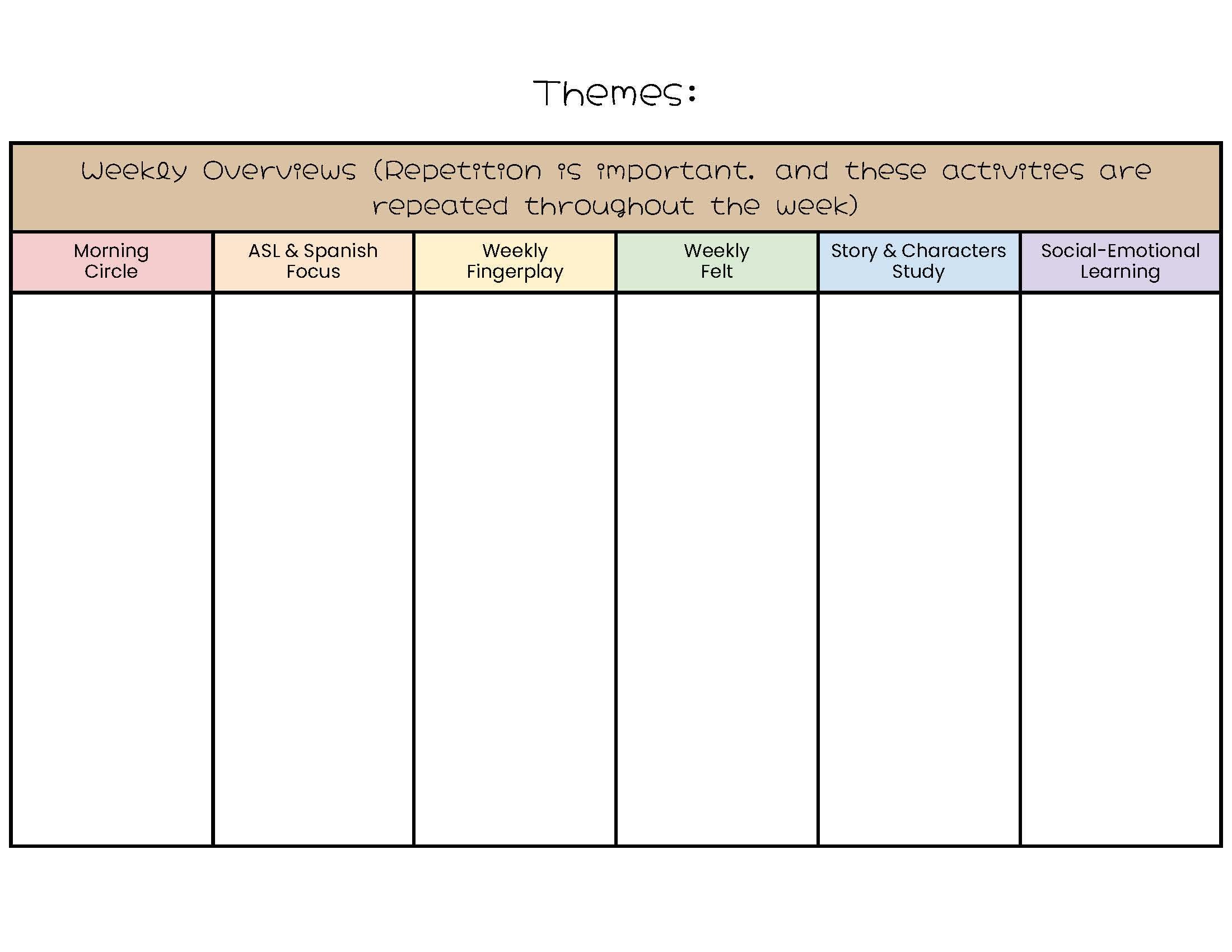 Lesson Planning Templates - Completely Editable! - Etsy