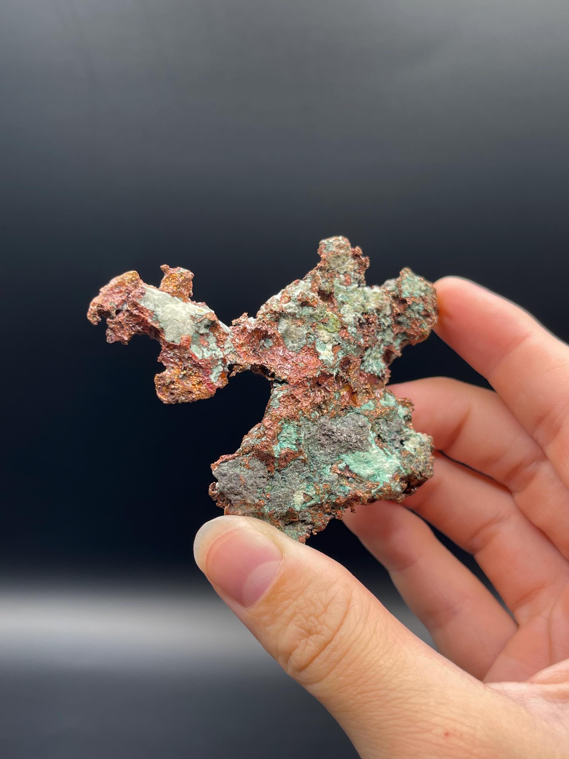 Copper Color Rocks Native Copper Specimen From Houghton Co, Michigan (122g), Natural ...