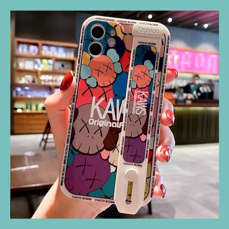 KAWS Wristband Style Iphone 14 13 12 11 Pro Max Case Iphone 14 Etsy