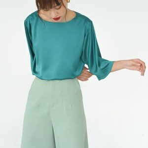 High-waisted Trousers Straight Leg Trousers Women Pants - Etsy