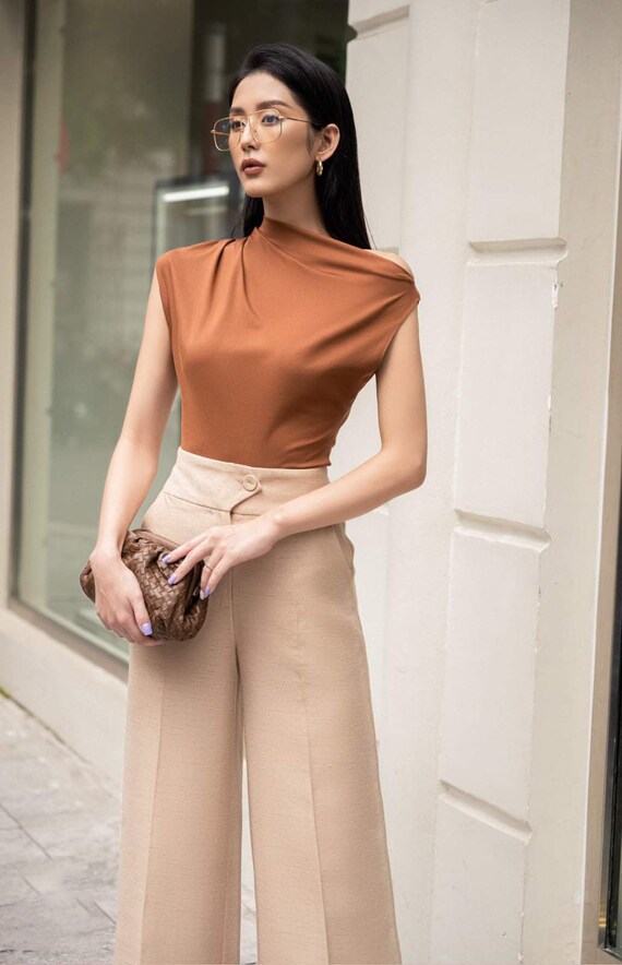 modest palazzo pants