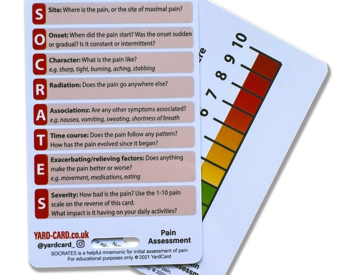 socrates-pain-assessment-yardcard-for-medical-students-student