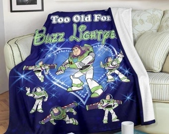 Buzz Lightyear Quilt Etsy