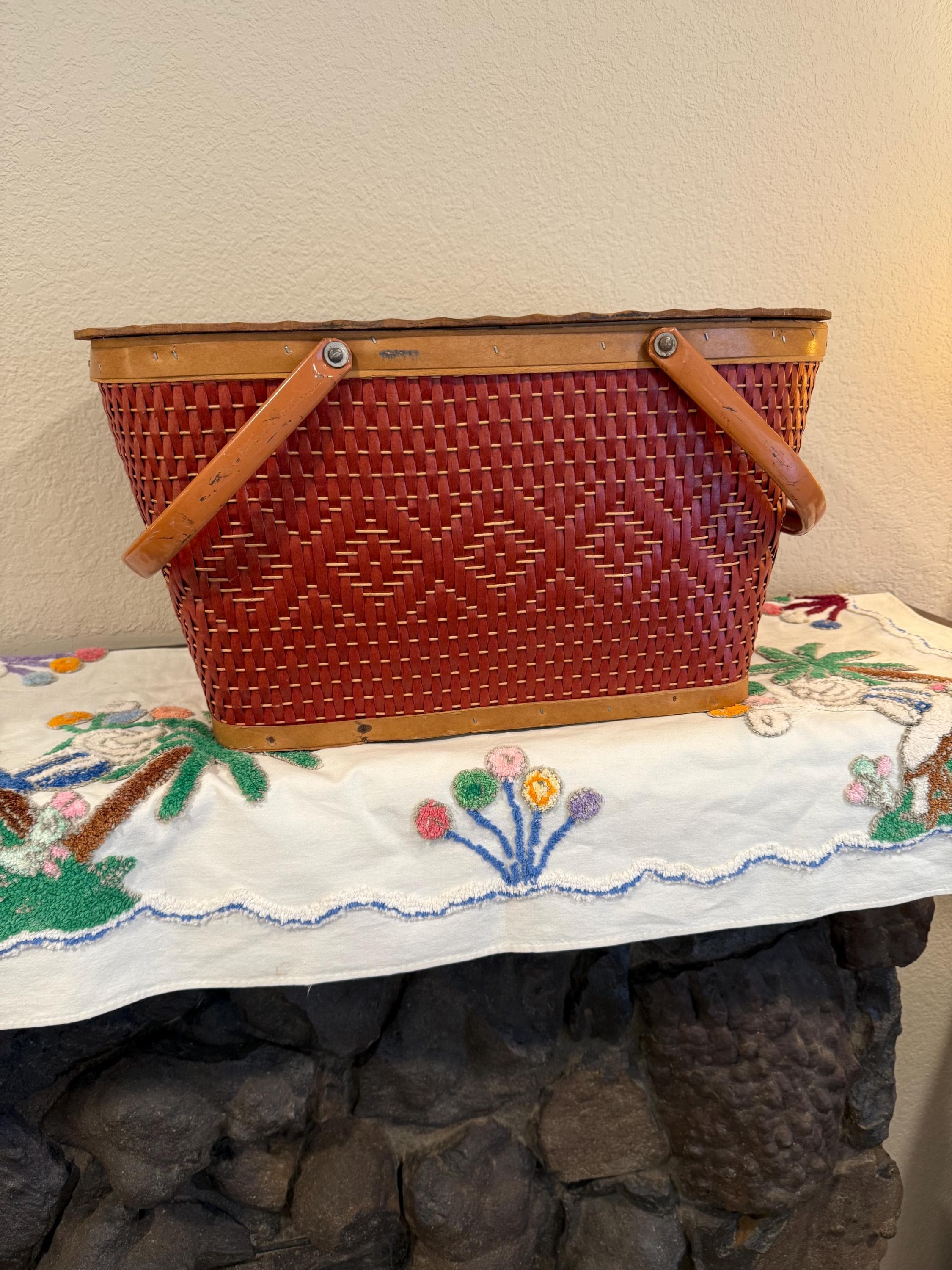 Redman Picnic Basket - Etsy