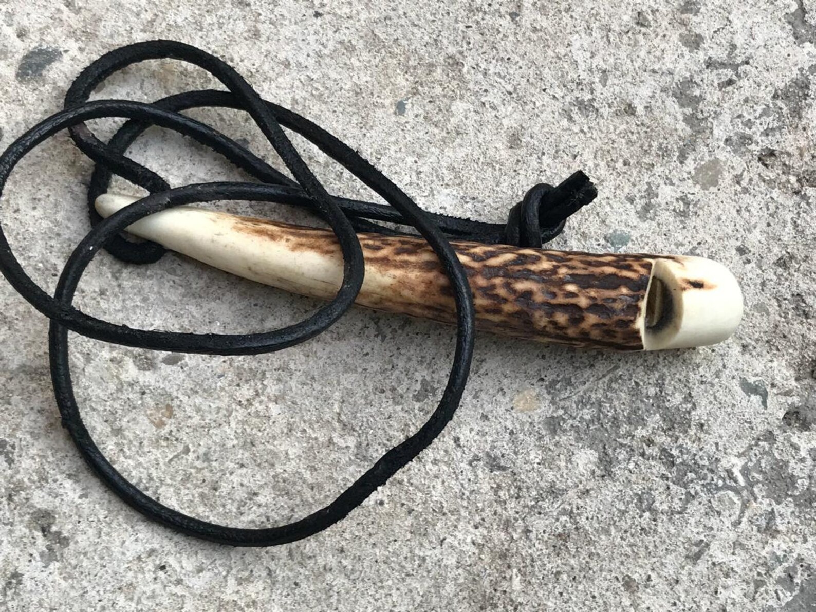 Wholesale Big Quantity Available Stag Antler Horn Dog Whistle for