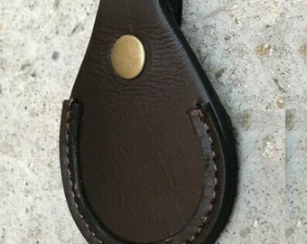 Wholesale big quantity available) New Hand Made Leather Toe Pad Protector Rest Barrel Game Pigeon Shooting Shotgun shoes Protectors