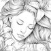 Embrace Coloring Page for Adults Grayscale Coloring Page Instant ...