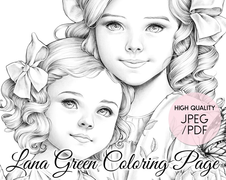 Little Roses Coloring Page for Adults Grayscale Coloring - Etsy