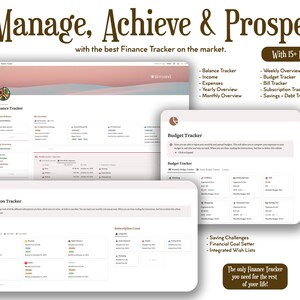 Notion Template Personal Finance Tracker Budget Tracker Income Expense ...