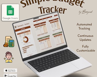 Budget Planner Google Sheets Monthly Budget Spreadsheet Paycheck Budget Tracker Google Sheets Weekly Budget Template BiWeekly Budget Debt