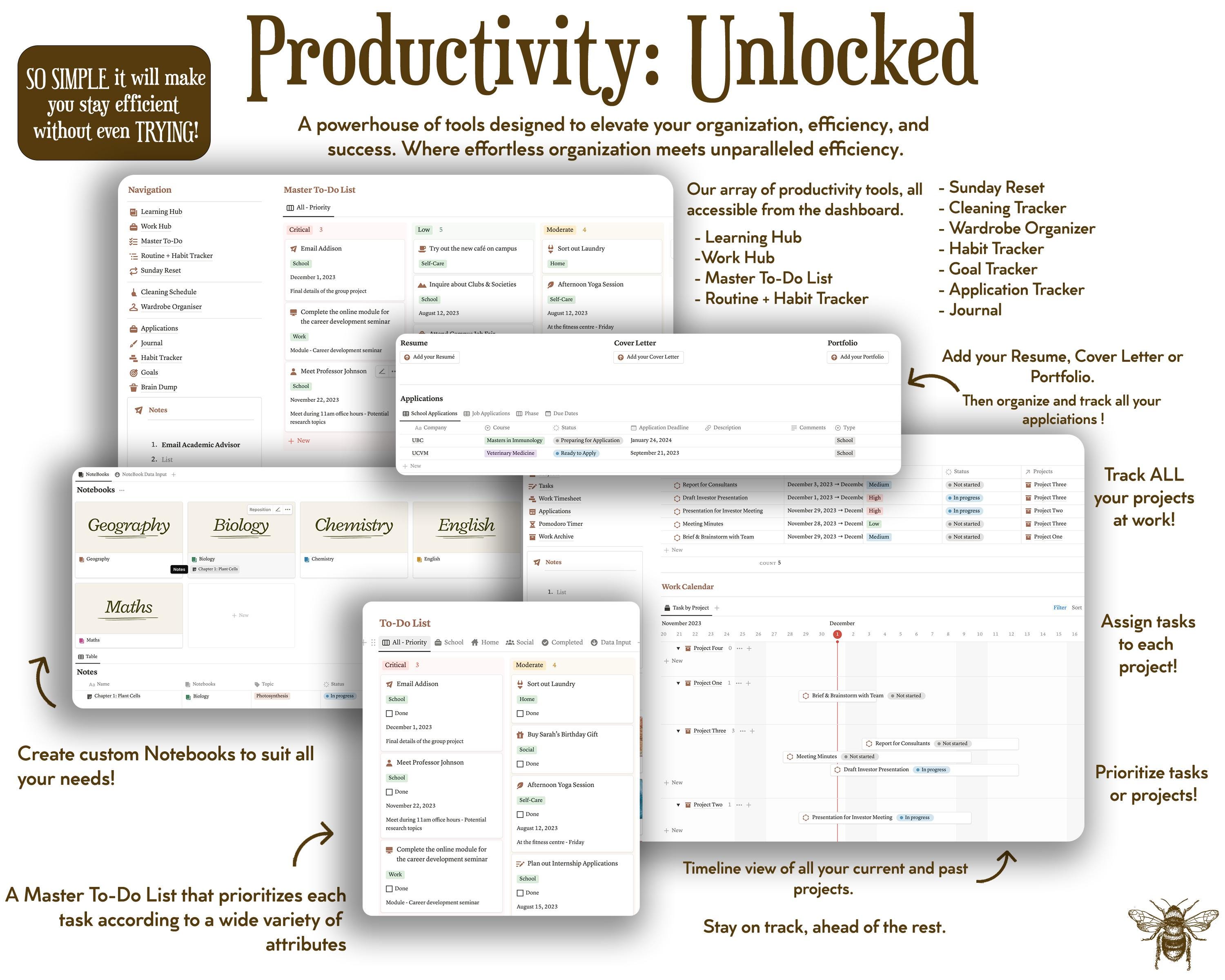 Notion Template Life Planner All in One Notion Template Notion ...