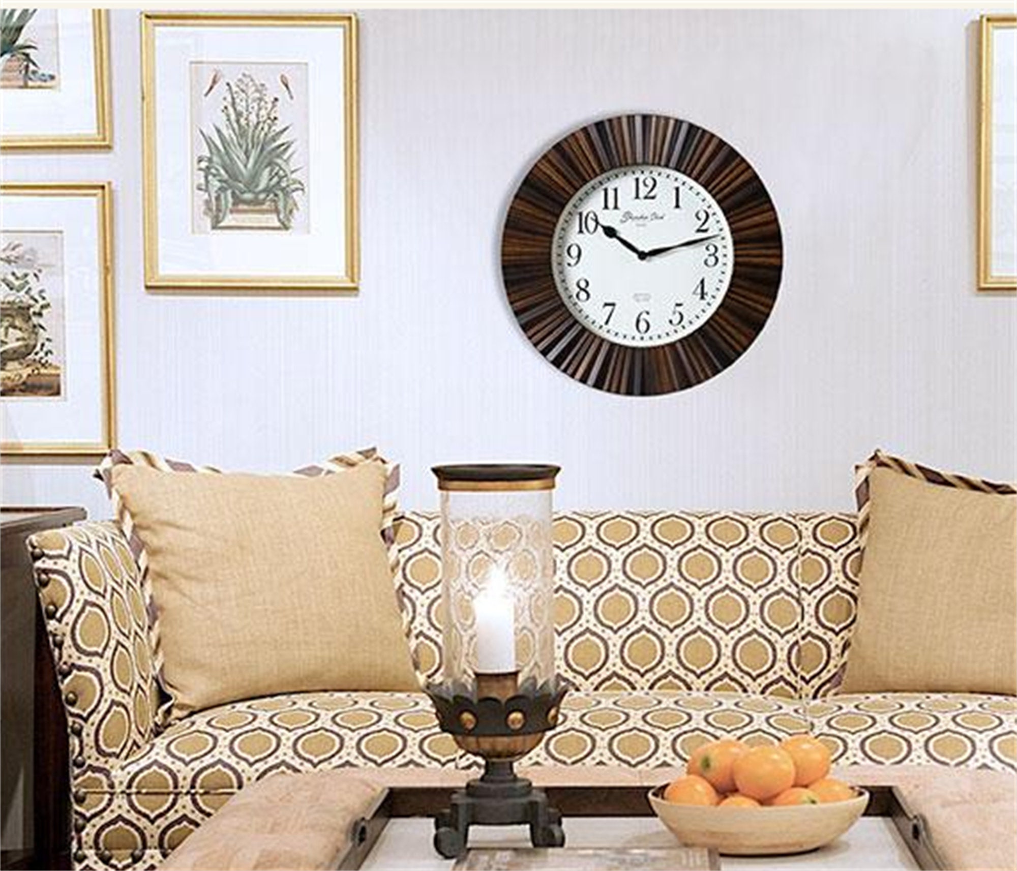Creative living room clock home decoration wall clock Etsy