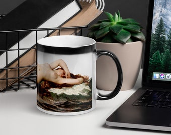 BIRTH OF VENUS Magic Coffee Mug. Goddess Greek Mythology, Mug gift Birthday, Pagan Mug, Witch Mug