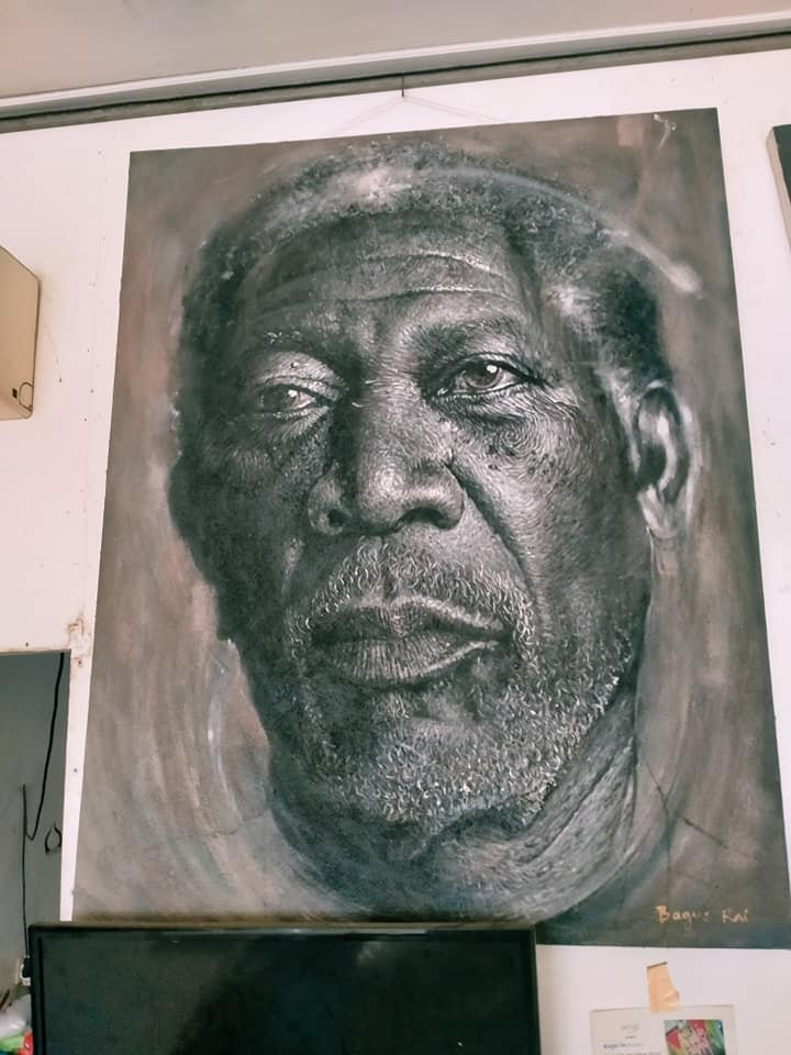 Extra Large ORIGINAL Masterpiece Painting, ACRYLIC Oil Canvas, Handmade