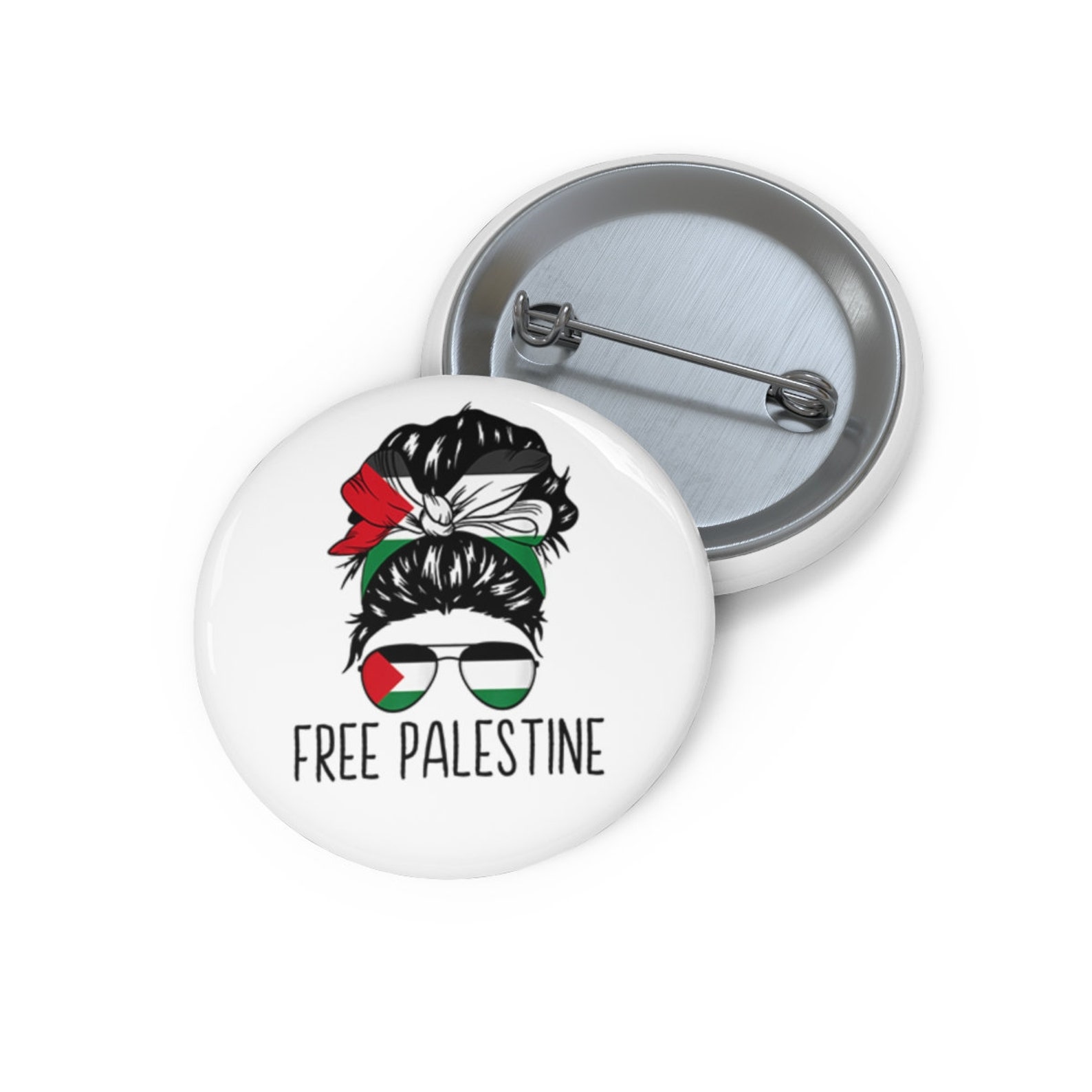 Free PALESTINE Pin Badge Button Free Gaza strip FREE Etsy