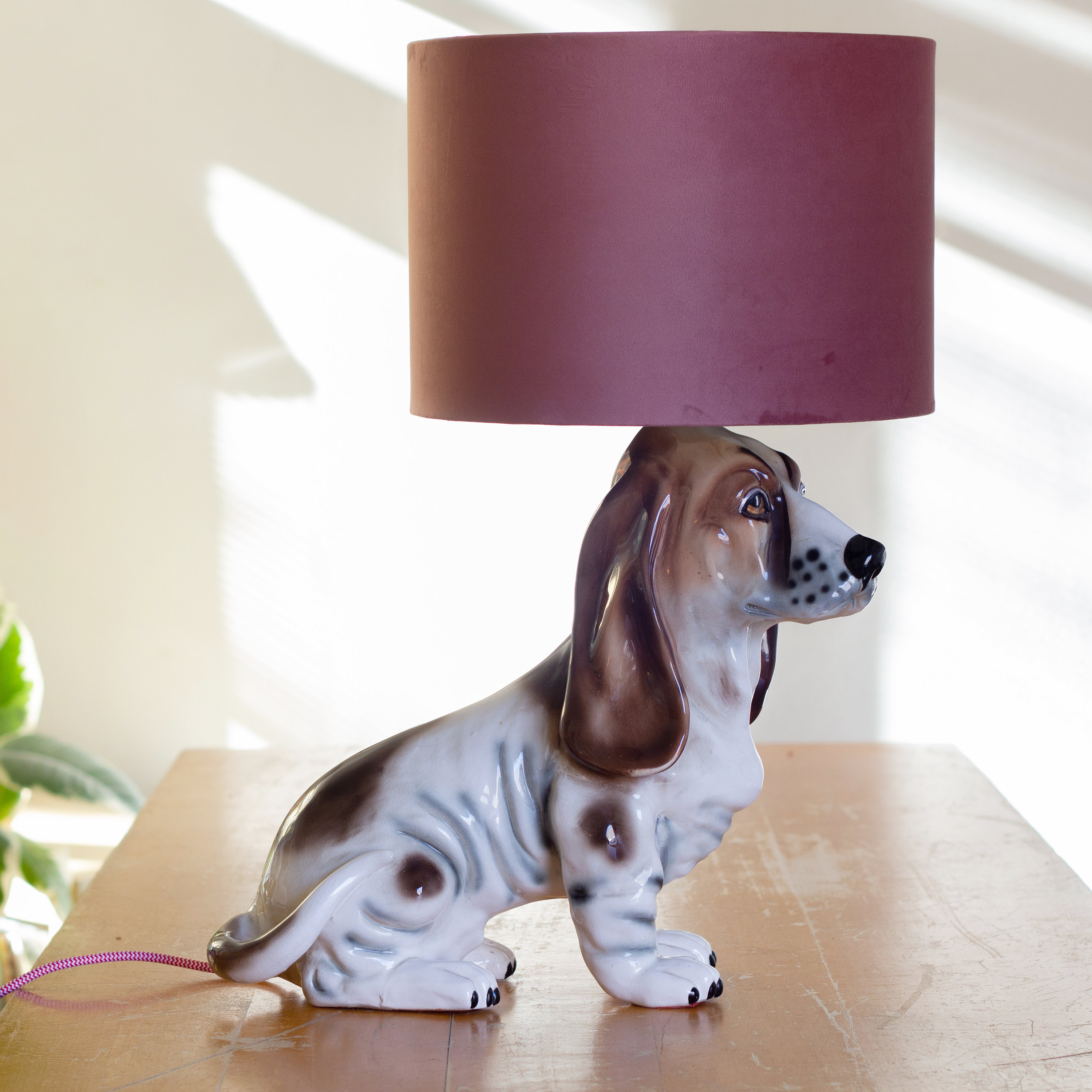 Basset hound lamp deals