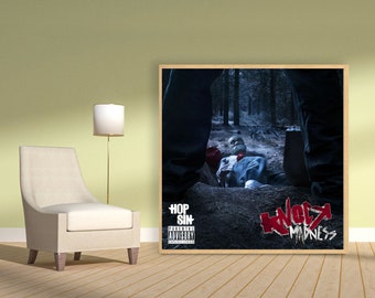 Knock Madness Album Cover Poster Giclée Hopsin