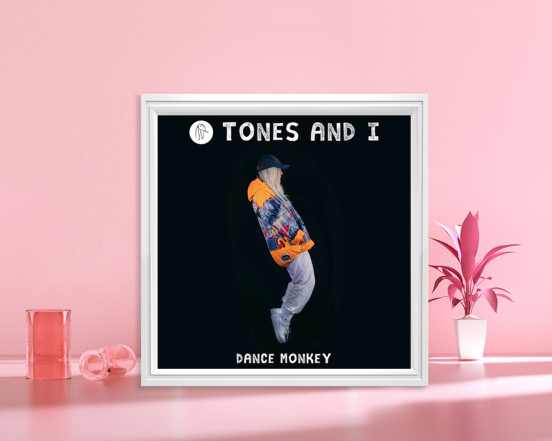 Tones and I Dance Monkey Album Cover Poster Silk Art Poster | Etsy