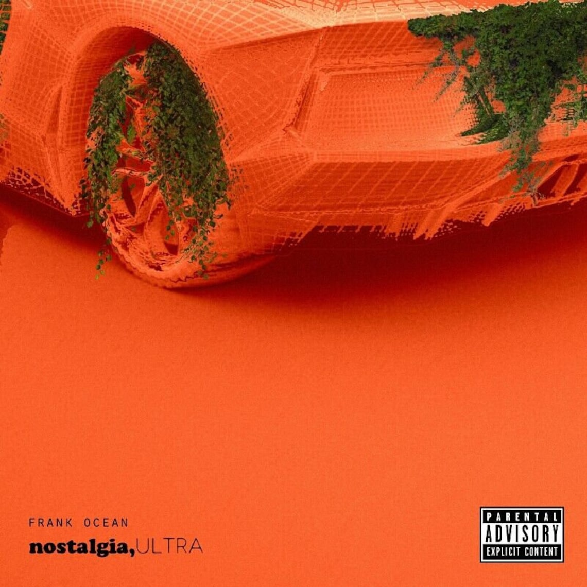 Frank Ocean Nostalgia ULTRA Album Cover Poster Silk Art Etsy