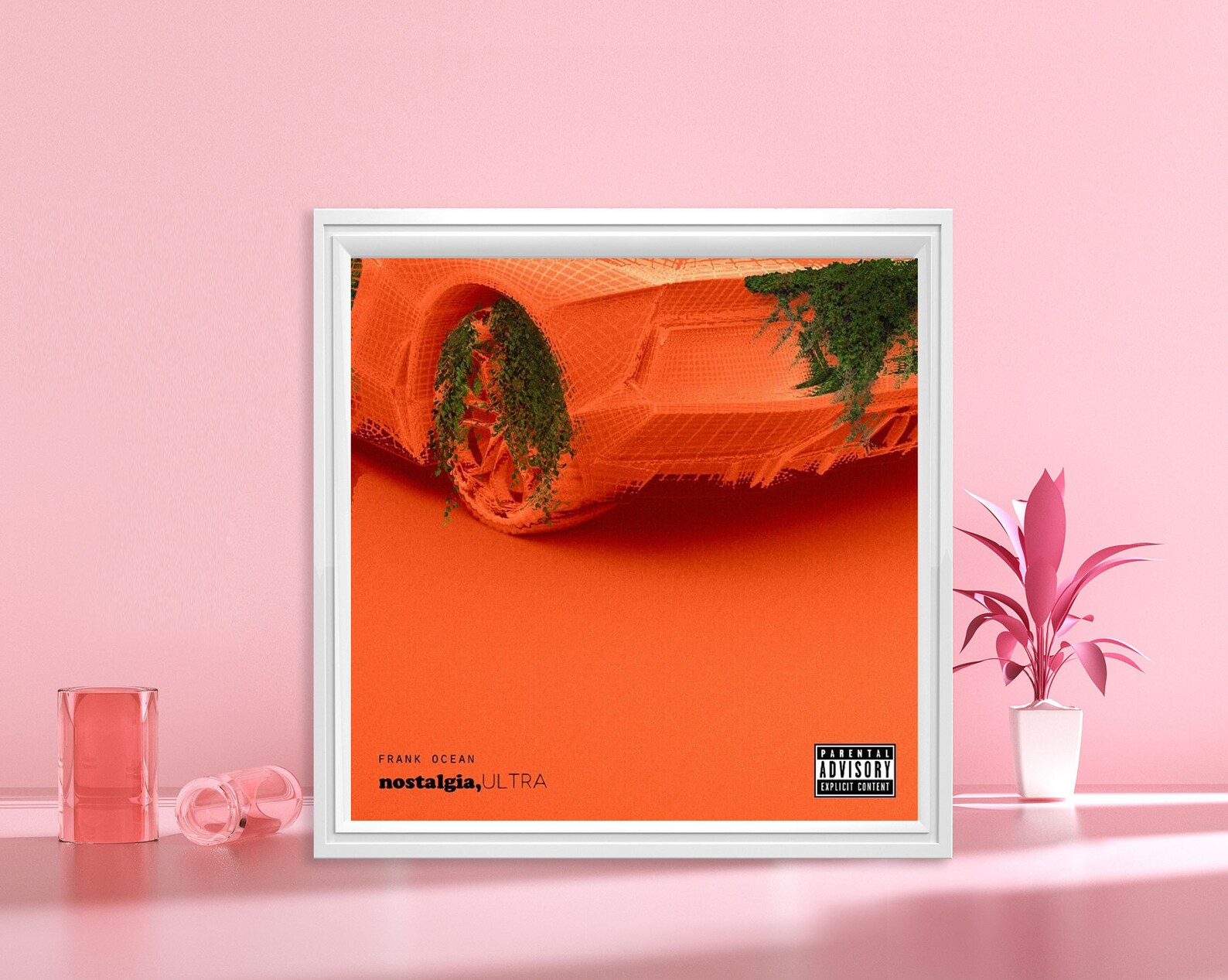 Frank Ocean Nostalgia ULTRA Album Cover Poster Silk Art Etsy
