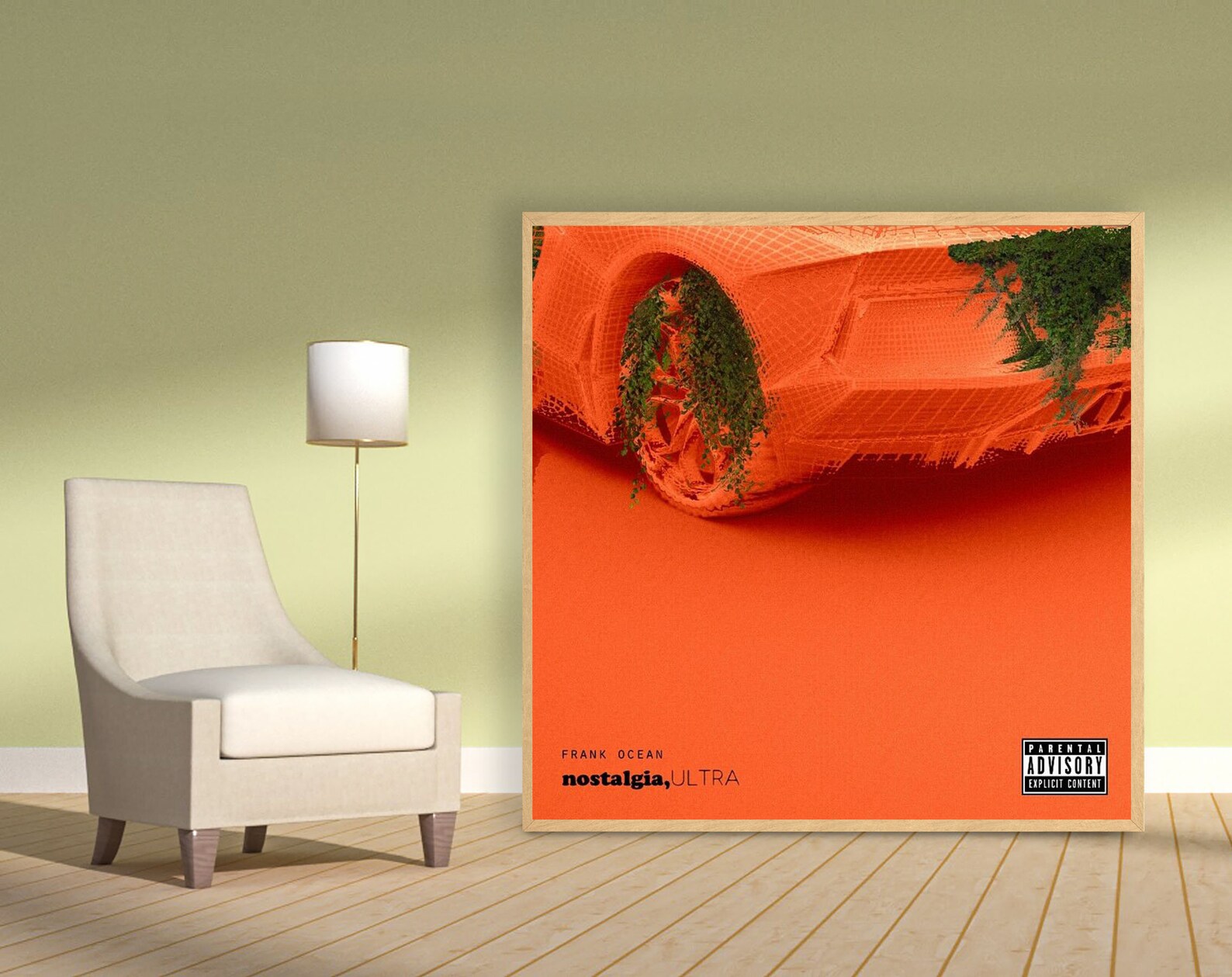 Frank Ocean Nostalgia ULTRA Album Cover Poster Silk Art Etsy