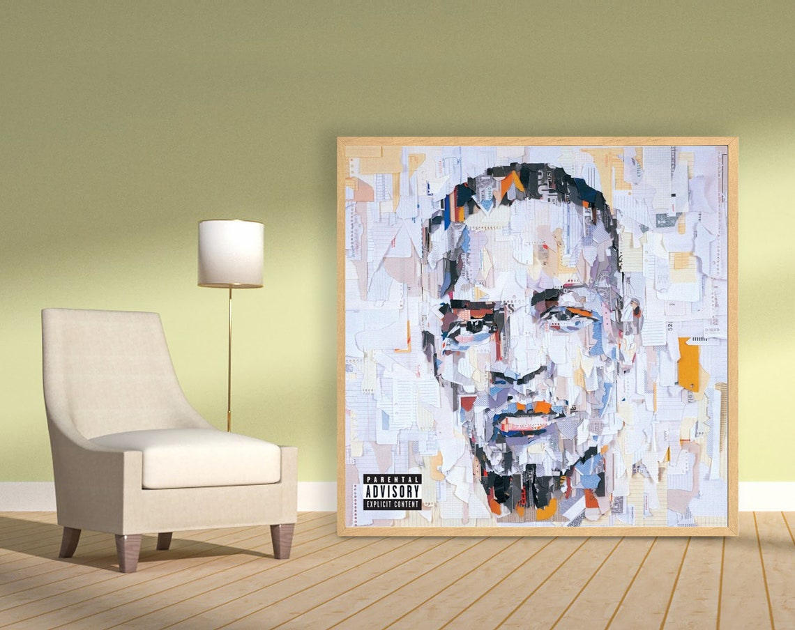 Paper Trail T.I. Album Cover Poster Silk Art Poster Etsy