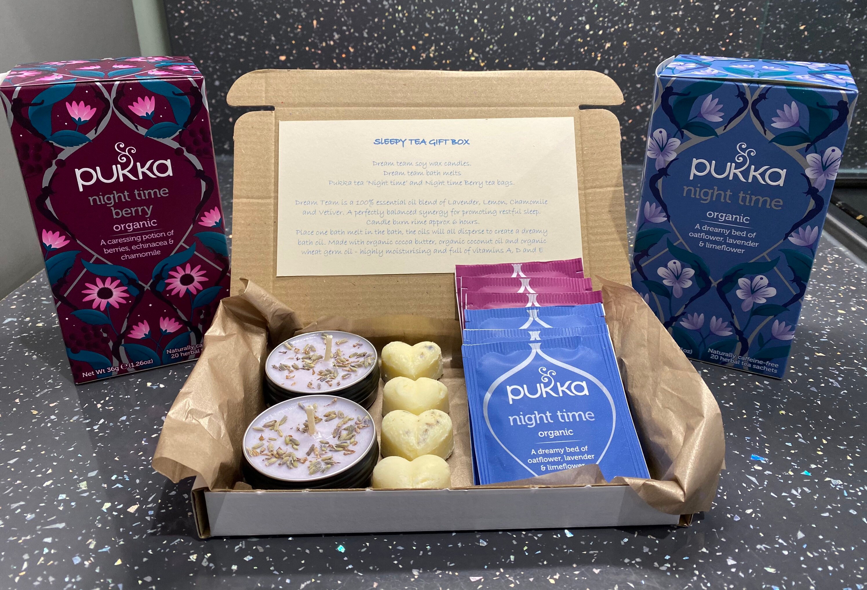 Sleepy Tea gift box aromatherapy sleep aid gift essential Etsy