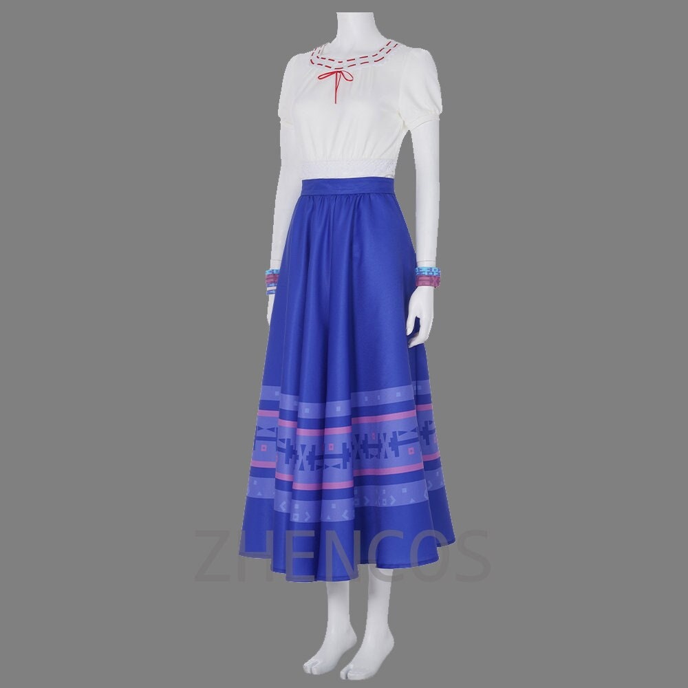 Encanto Dress Luisa Skirt Encanto Cosplay Costume Etsy Canada
