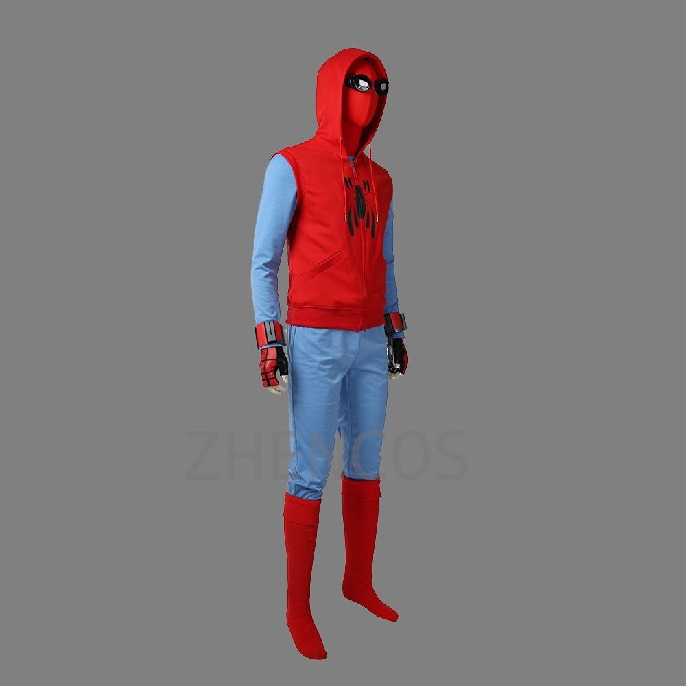 Spider-Man Suits Homecoming Peter Parker Cosplay Costume - CosSuits