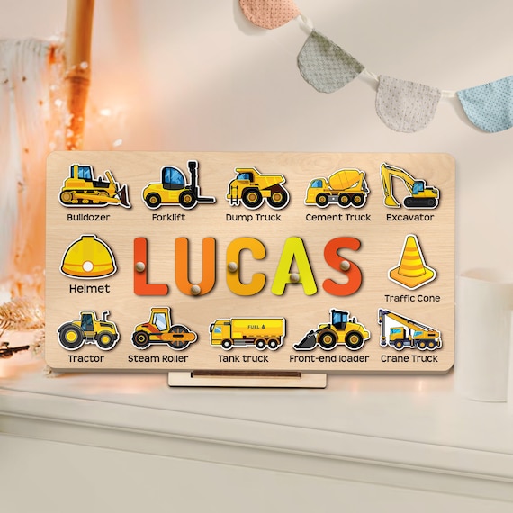 Construction Vehicle Puzzle - Dump Truck Construction Vehicle Puzzle - Dump Truck