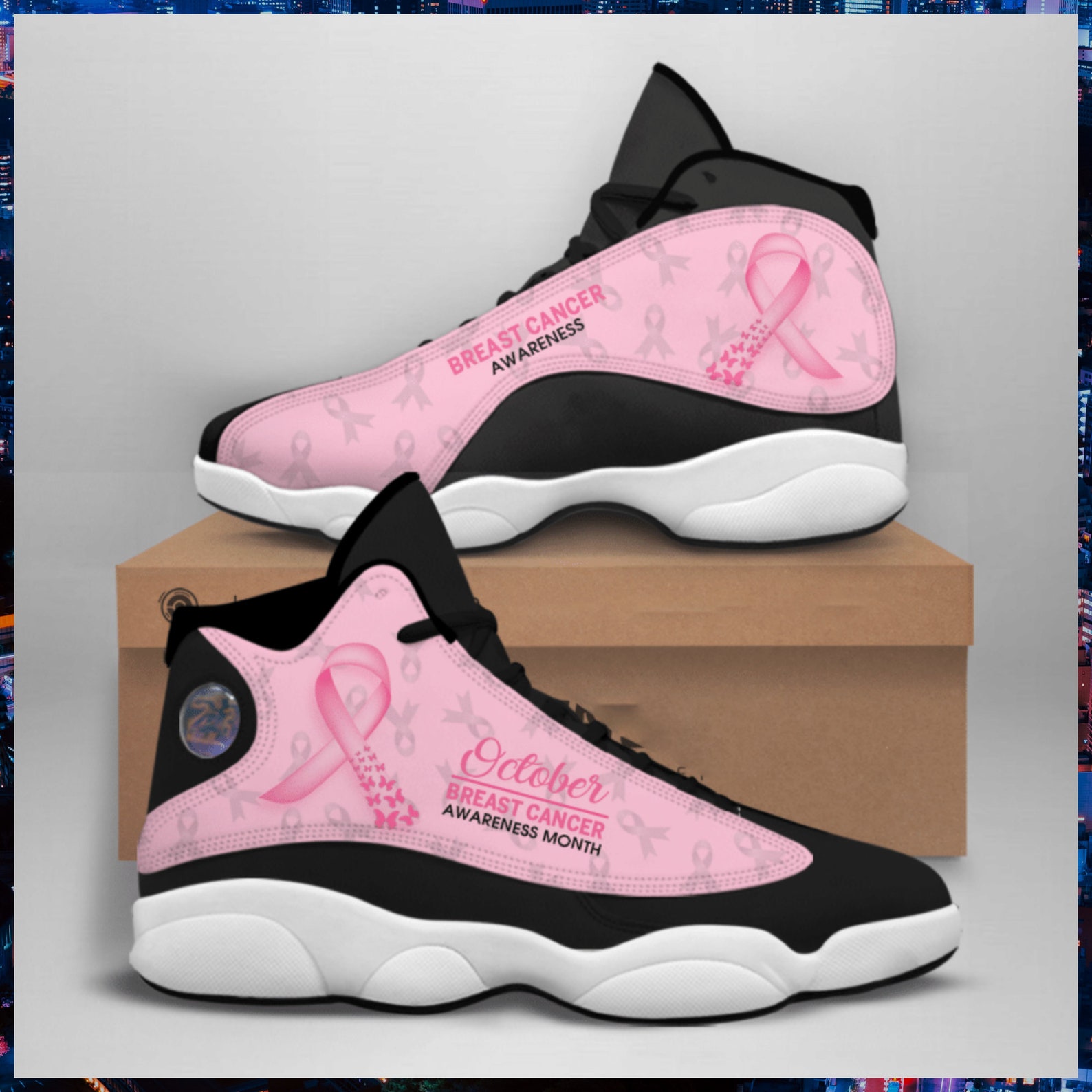 breast cancer running shoes