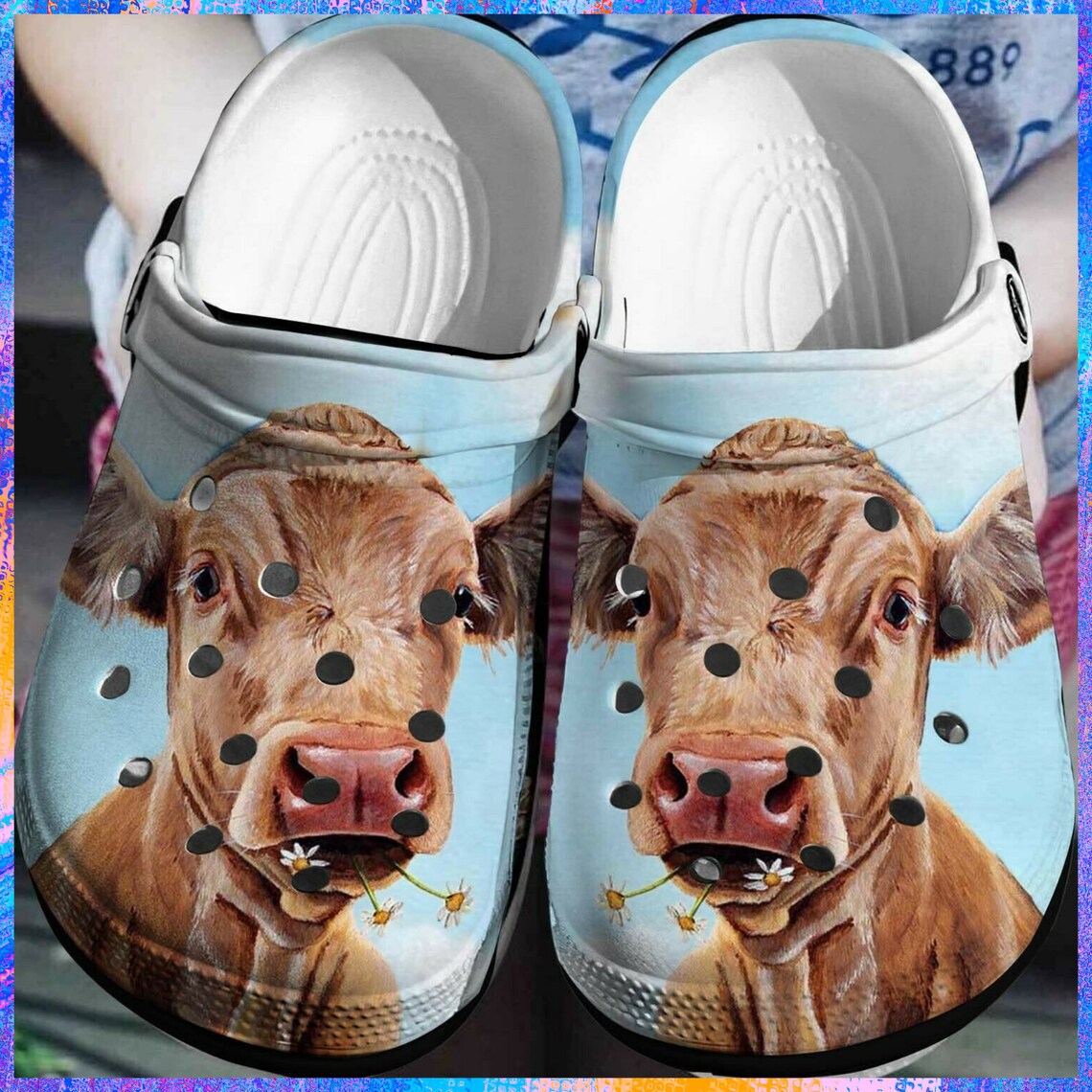 Baby Cow Crocs Clog Comfortable For Mens And Womens Classic | Etsy