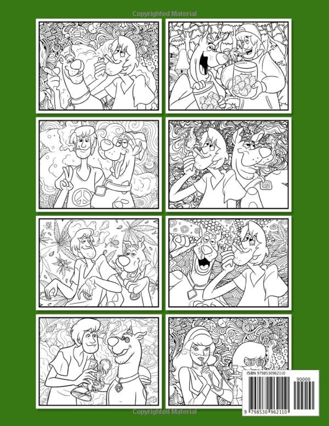 Scooby Doo Stoner Coloring Book Scooby Doo Stoner Wonderful | Etsy