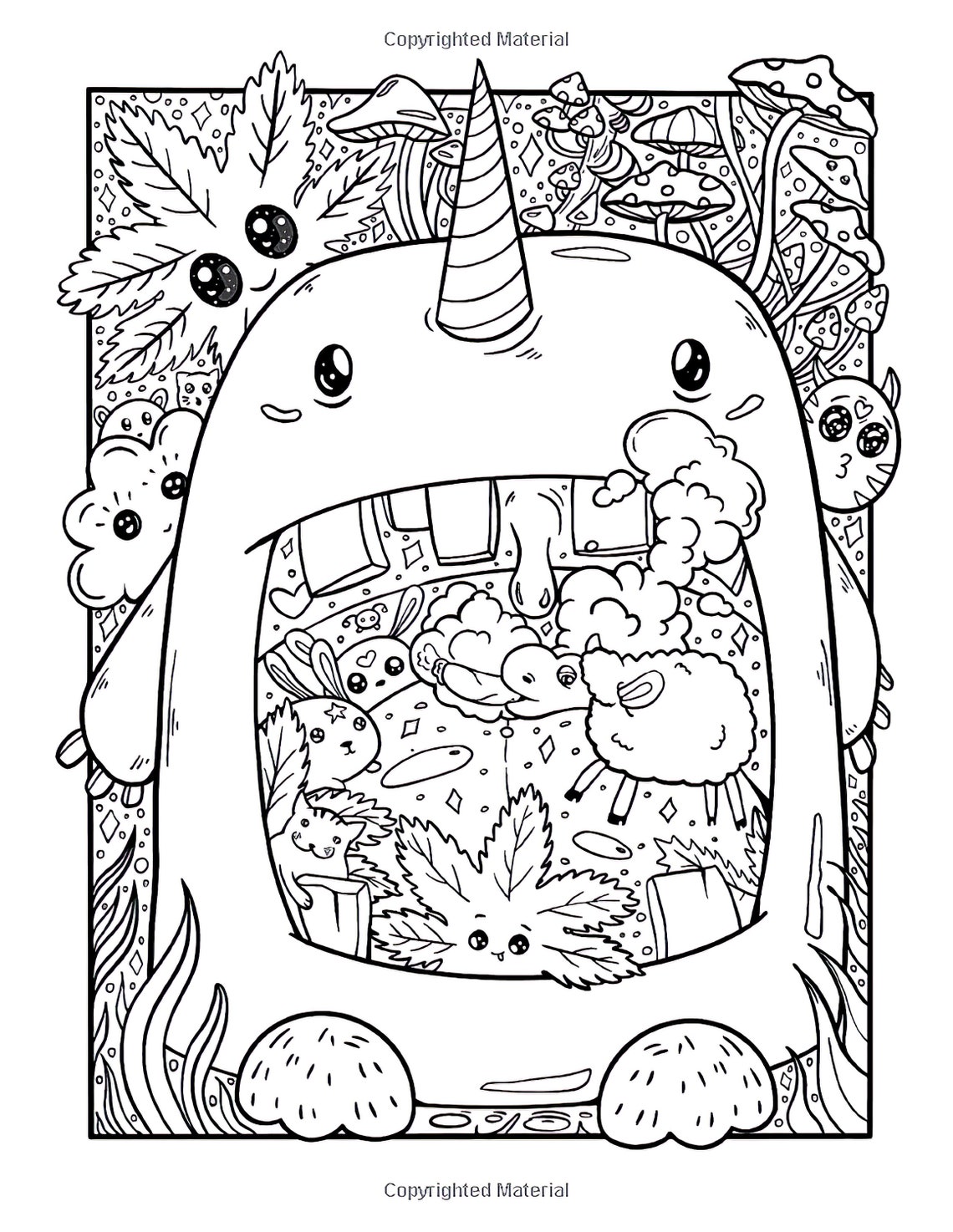 Stoner Coloring Book: Psychedelic Coloring Book for Adults | Etsy